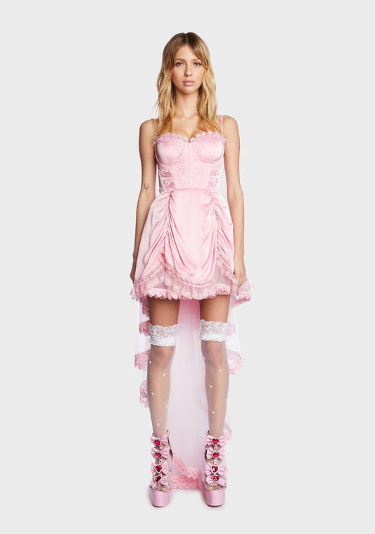 Pretty Charms High-Low Dress