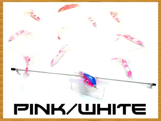 TORMENTER 36" SIDEWINDER TRACKER BAR - RIGHT PINK/BLUE BIRD