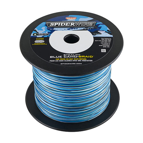 SS40BC-1500 Stealth Camo Blue 40lb 1500yd - GhillieSuitShop