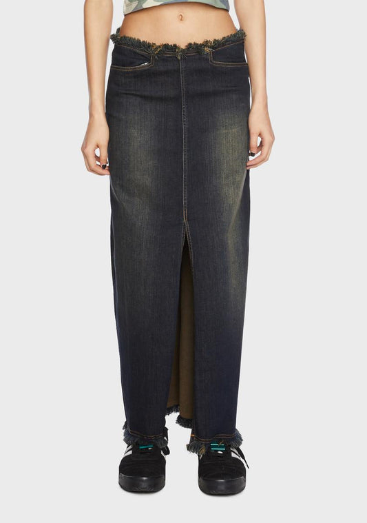 Nelly Denim Midi Skirt