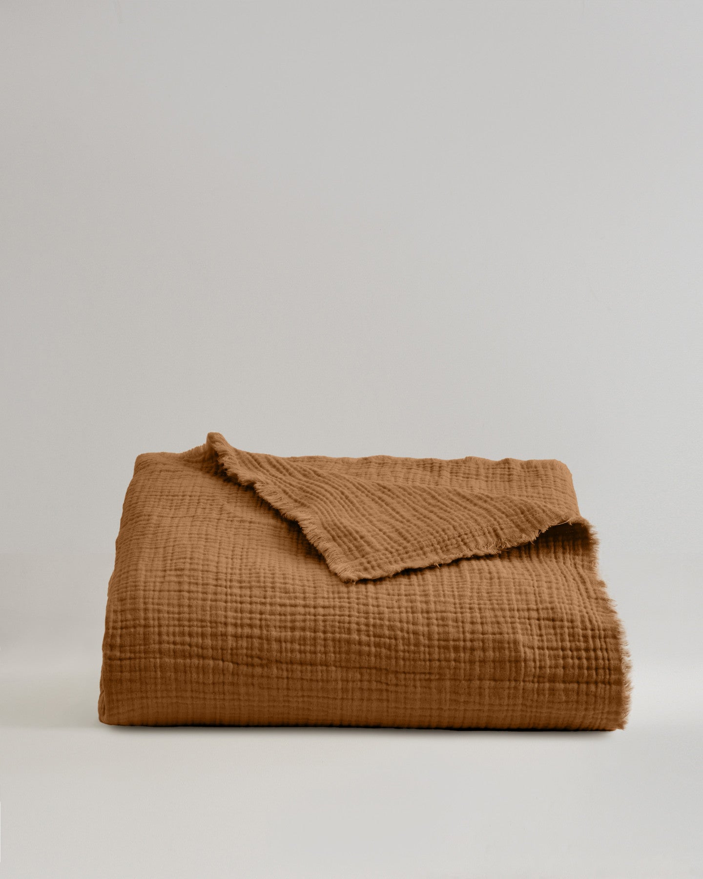 Organic Airy Gauze Throw