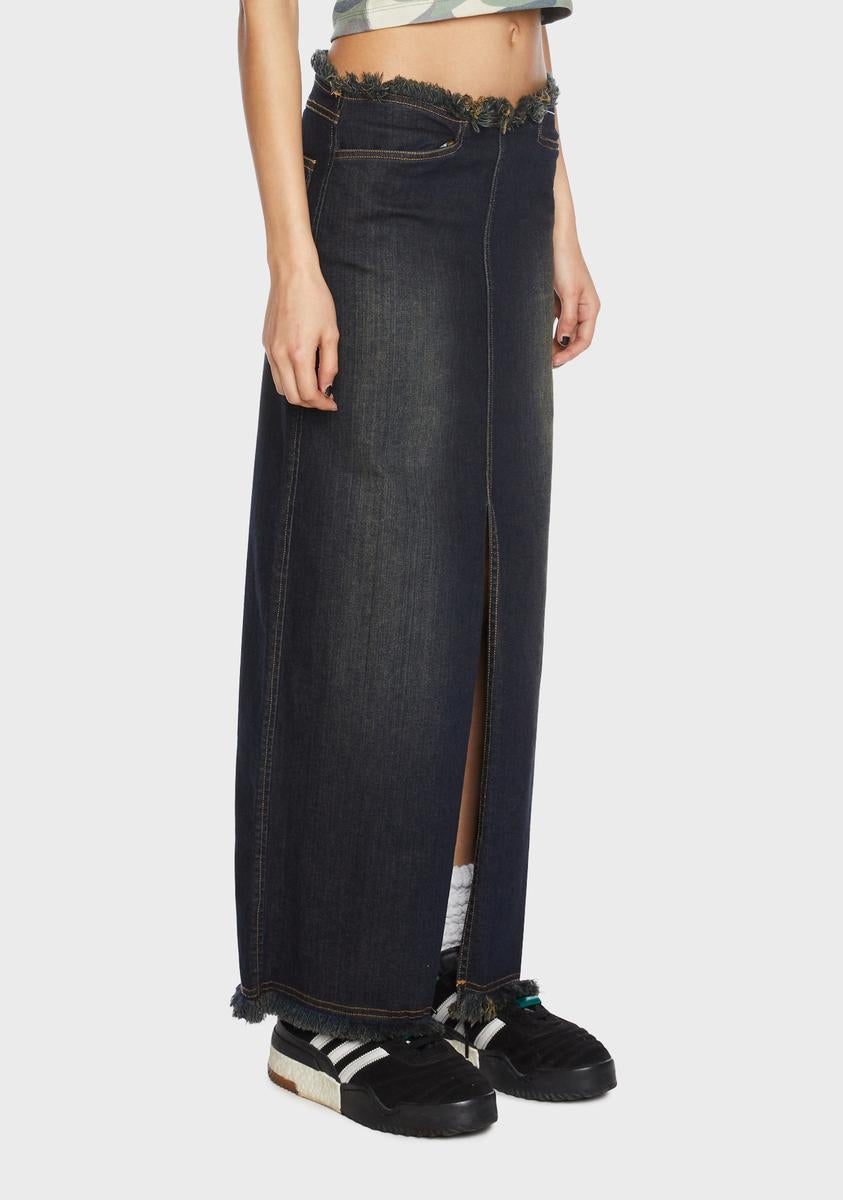 Nelly Denim Midi Skirt