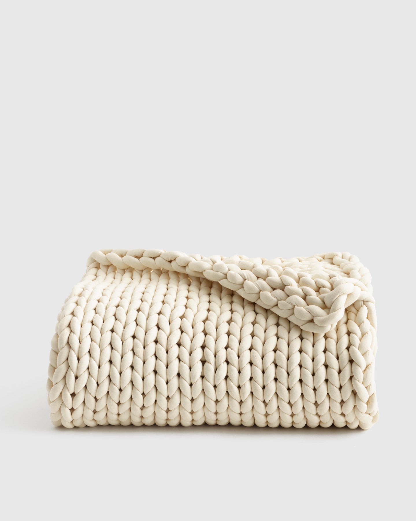 Chunky Knit Weighted Blanket