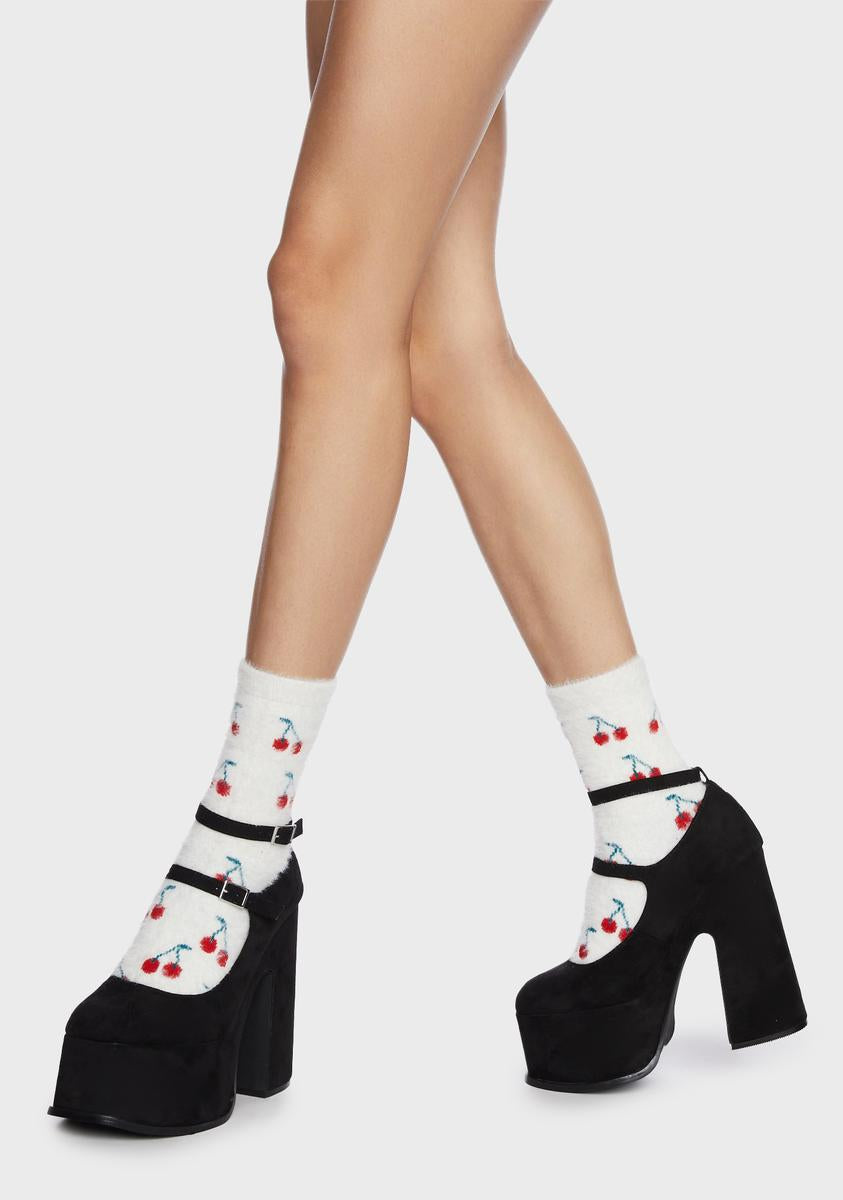 Natelle Platform Mary Janes