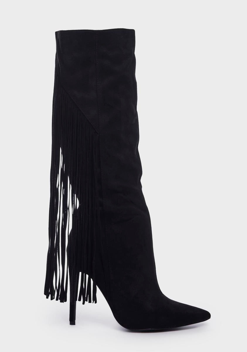 Competitive Hearsay Heeled Boots