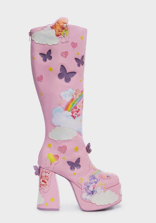 Twinklet's Kiss Platform Boots