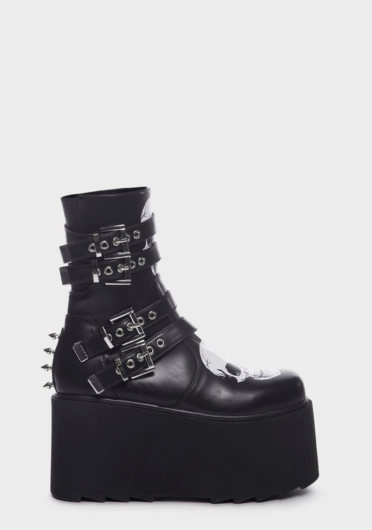 Contained Platform Boots
